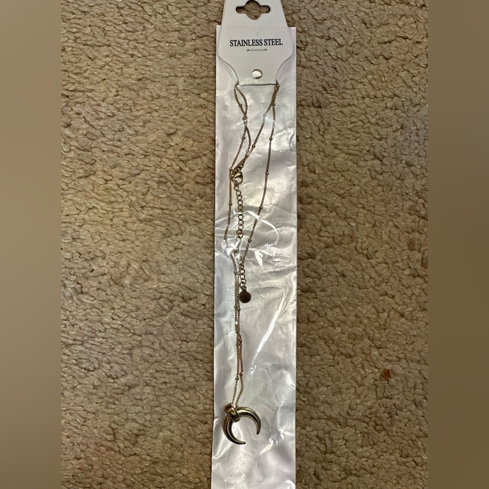 Horse shoe shaped necklace